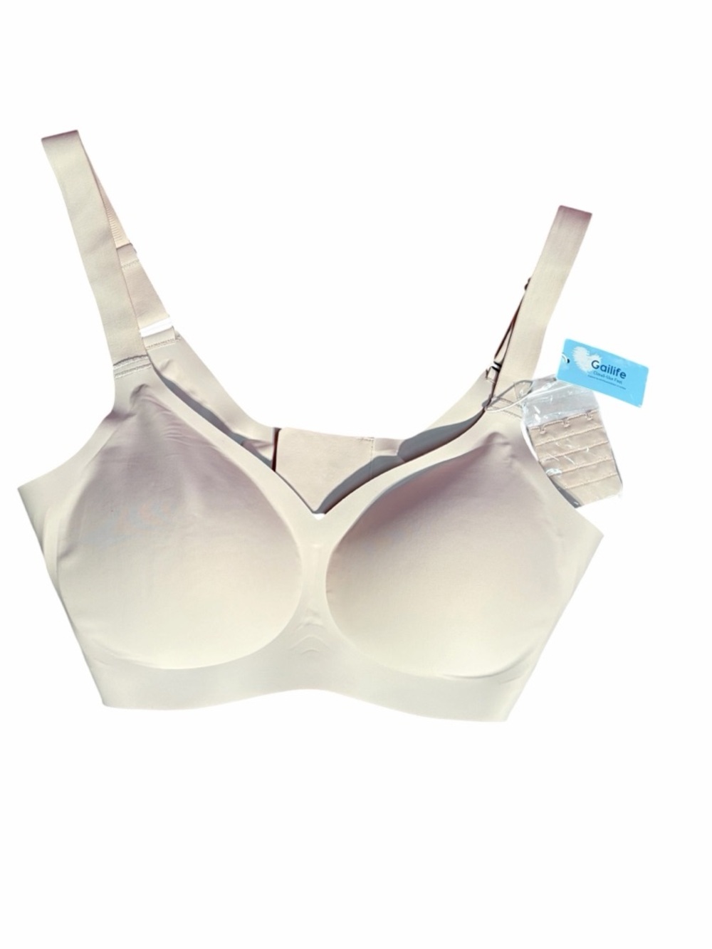 GaiLife Nude Wireless Comfort Bra Size L